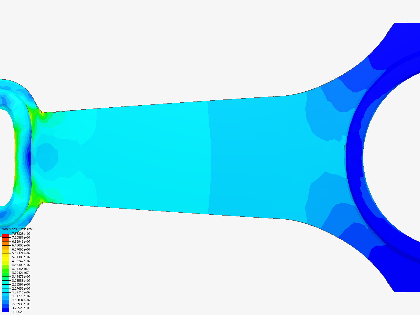 connecting rod stress image