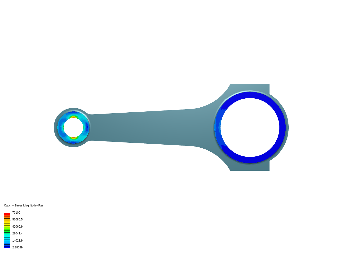 Tutorial 1: Connecting rod stress analysis image