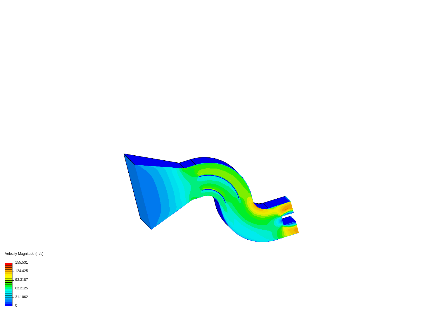 Air Intake Manifold FEA image