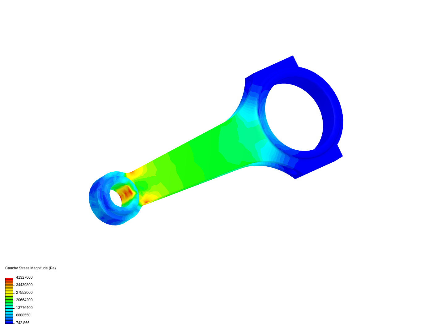 Tutorial 1: Connecting rod stress analysis image