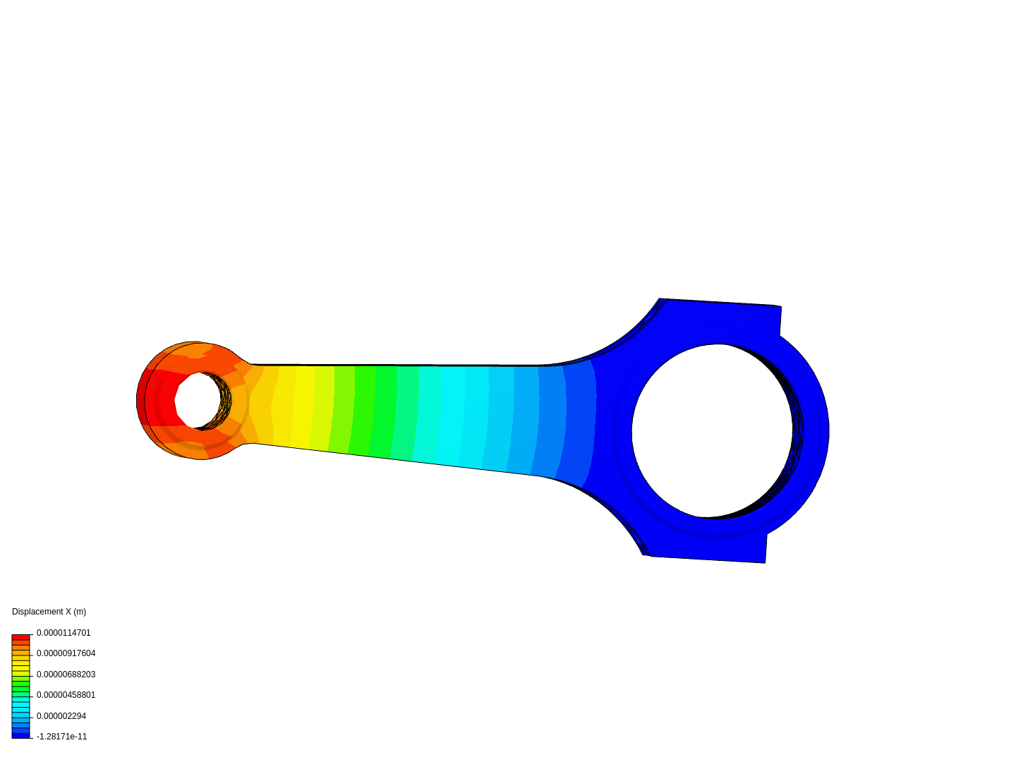 Tutorial 1: Connecting rod stress analysis image