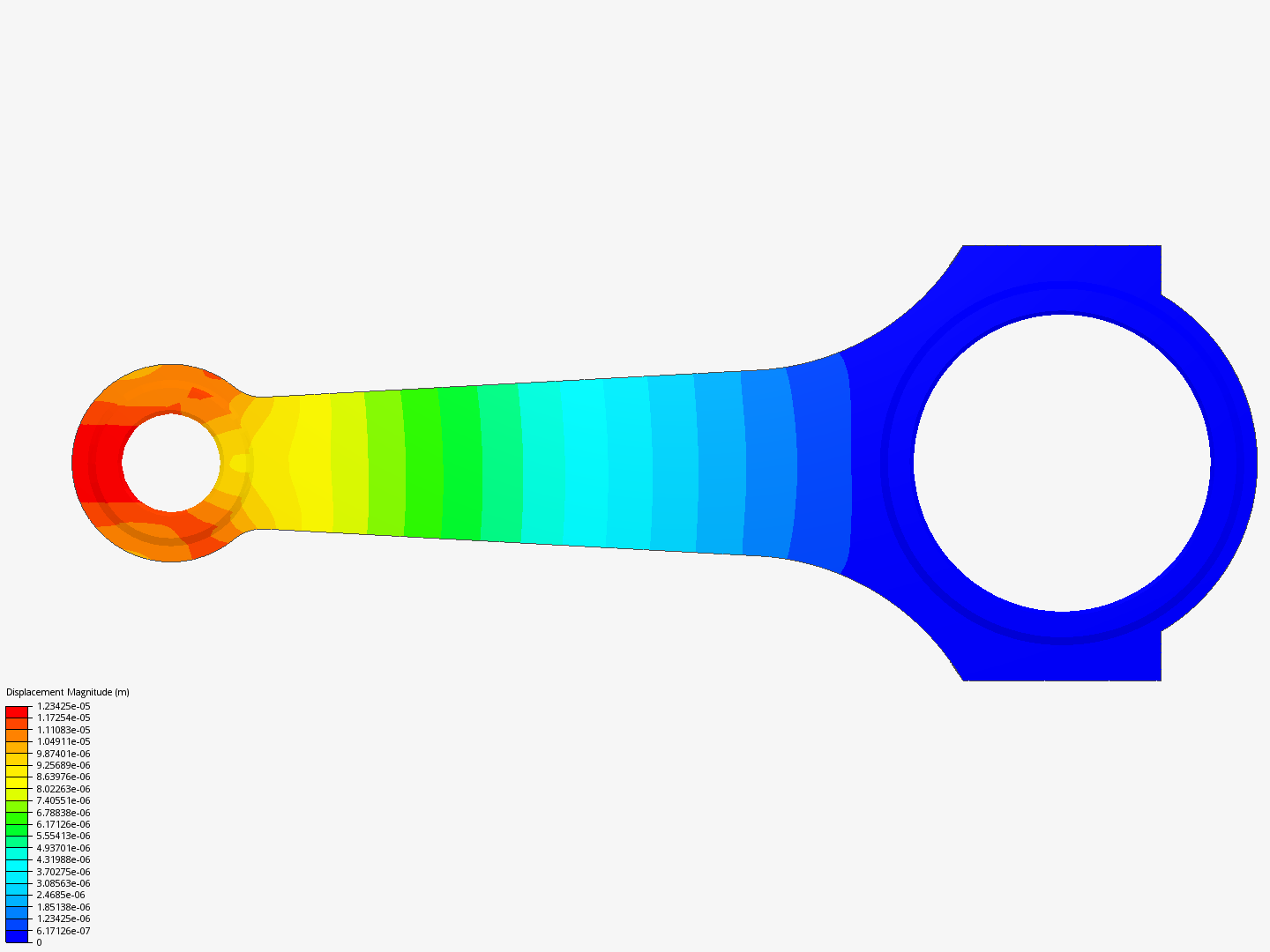 Tutorial 1: Connecting rod stress analysis image