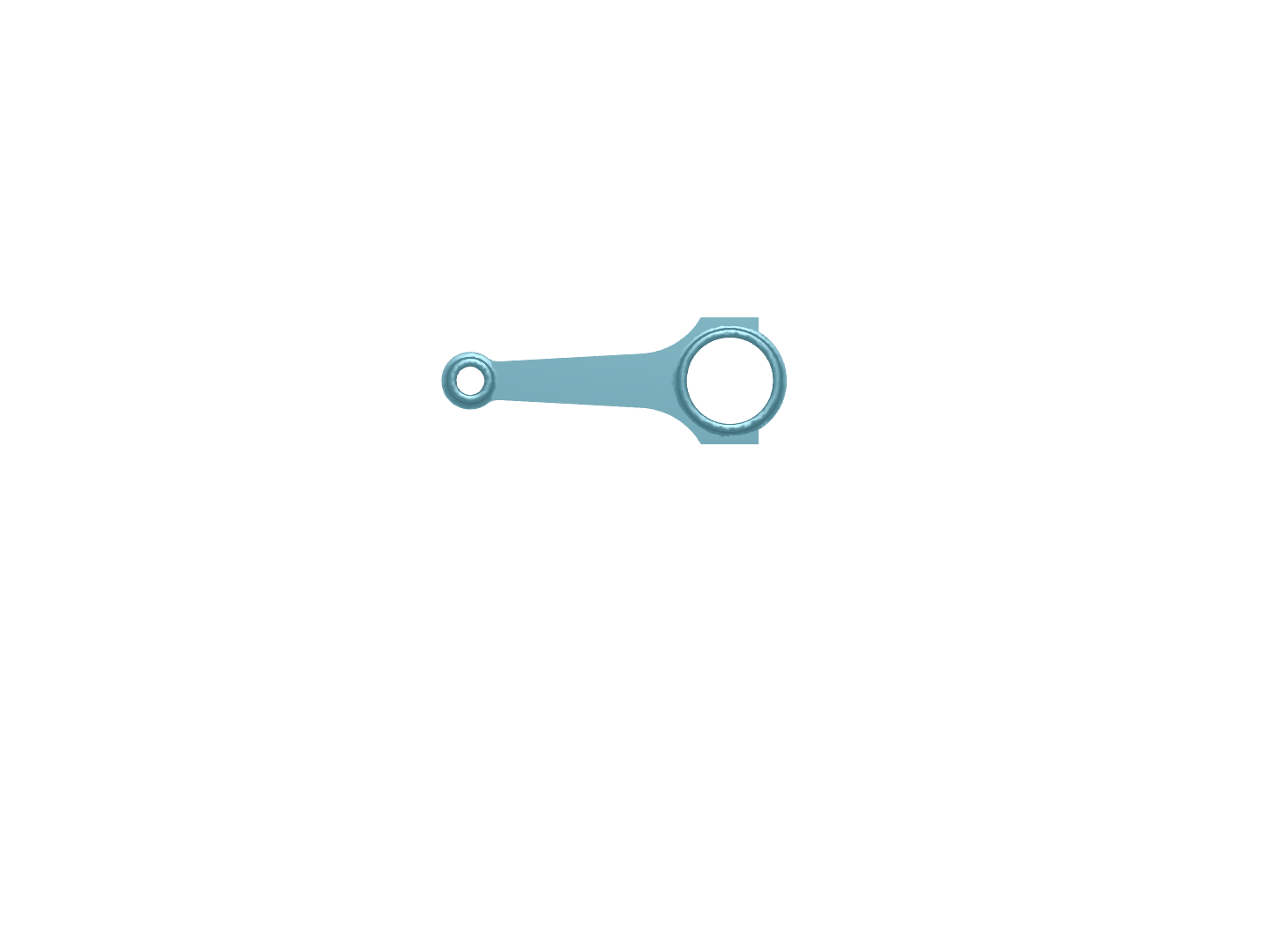 Tutorial 1: Connecting rod stress analysis image