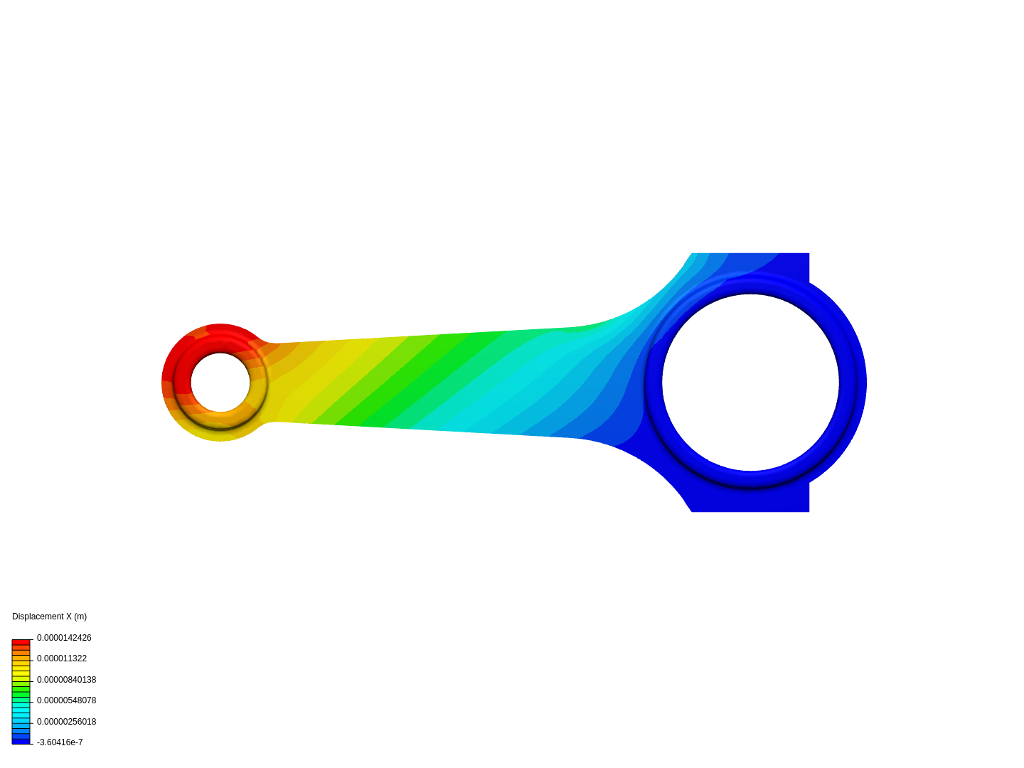 Tutorial 1: Connecting rod stress analysis image