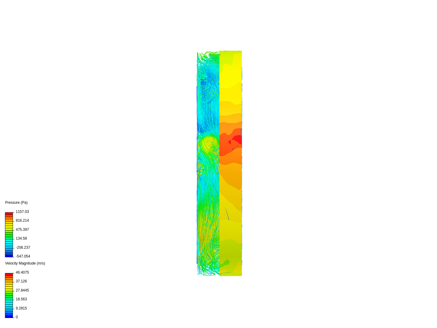 Airflow simulation - Circle image