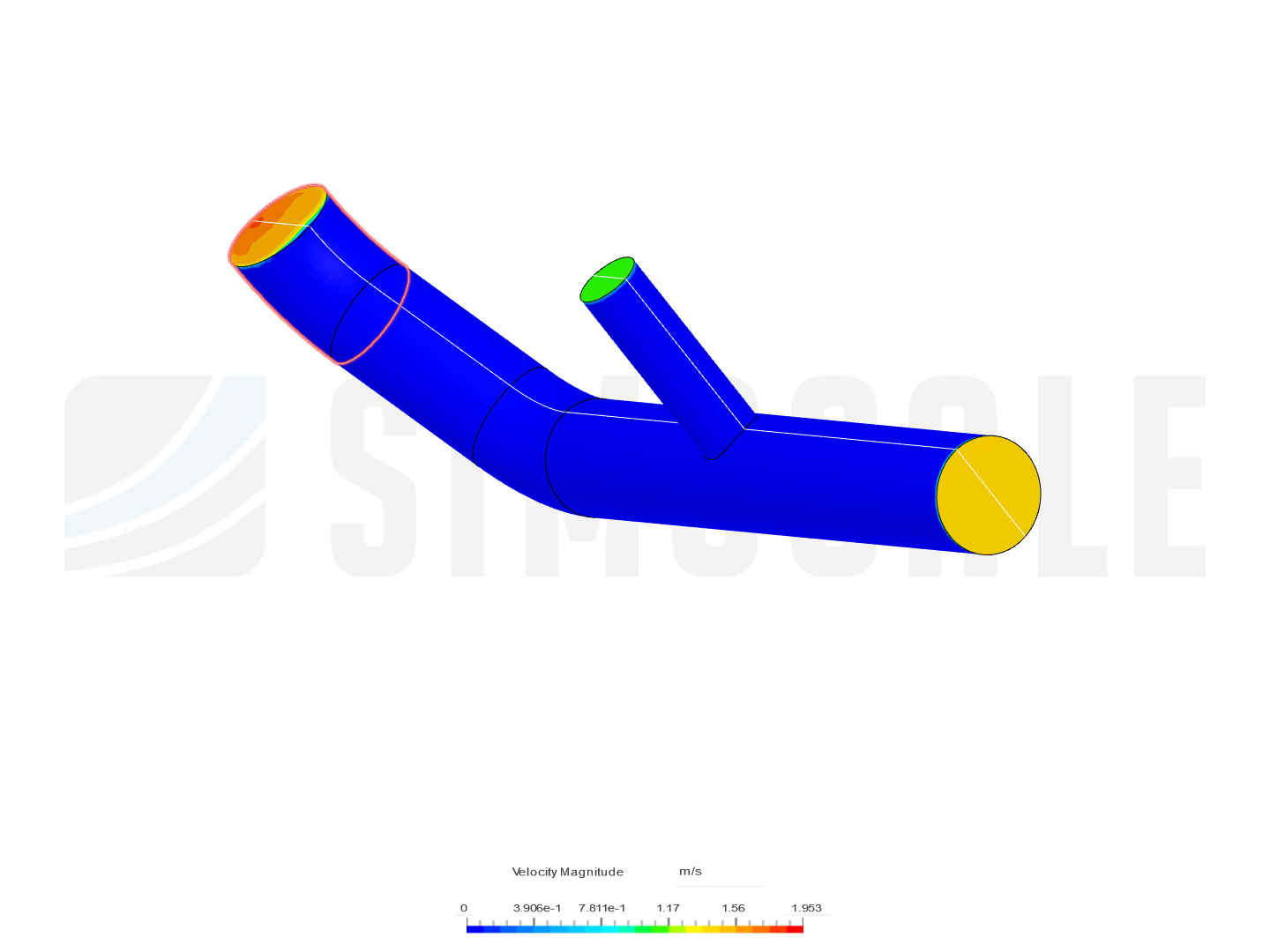 Tutorial 2: Pipe junction flow image