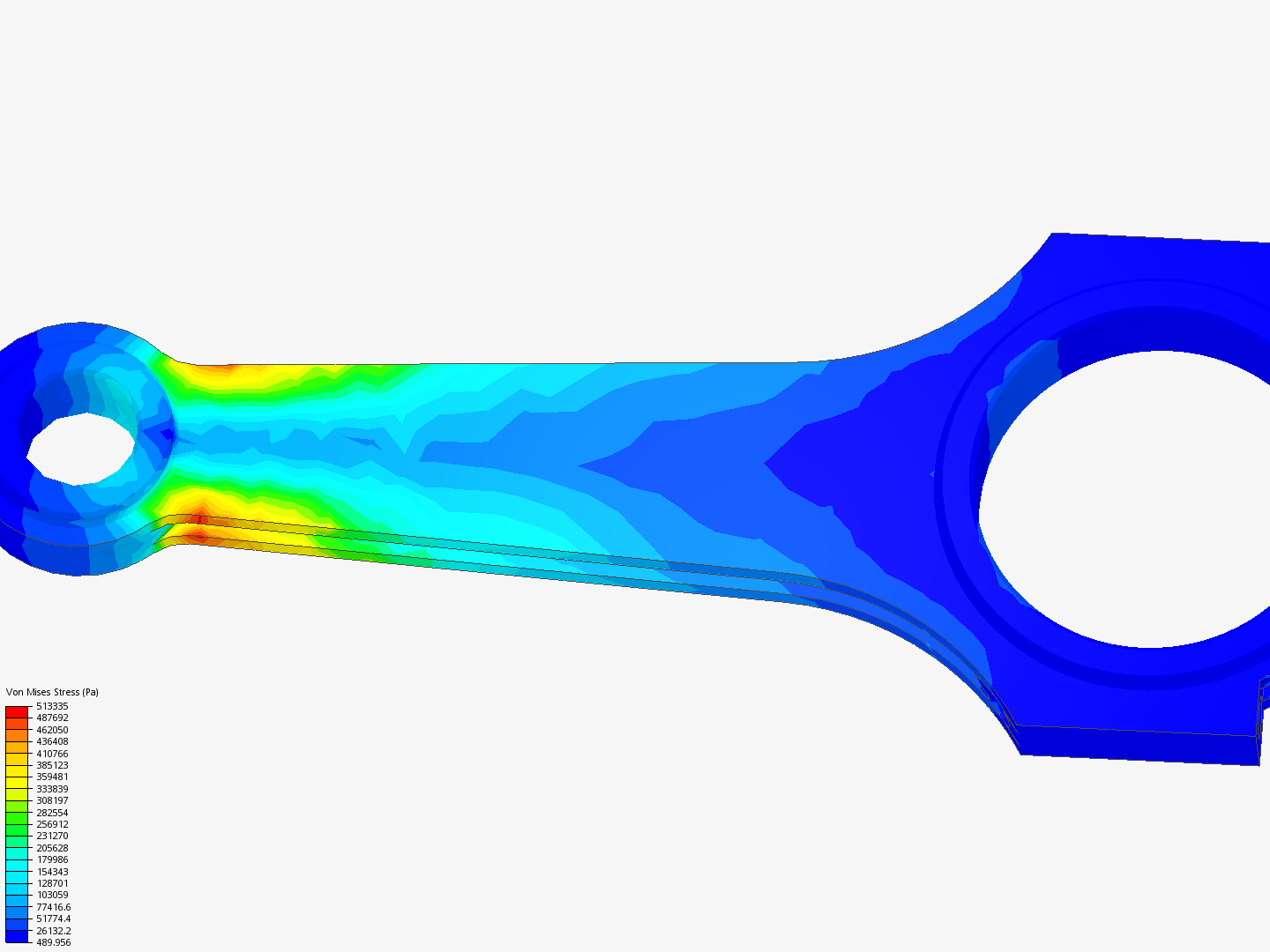 Tutorial 1: Connecting rod stress analysis image