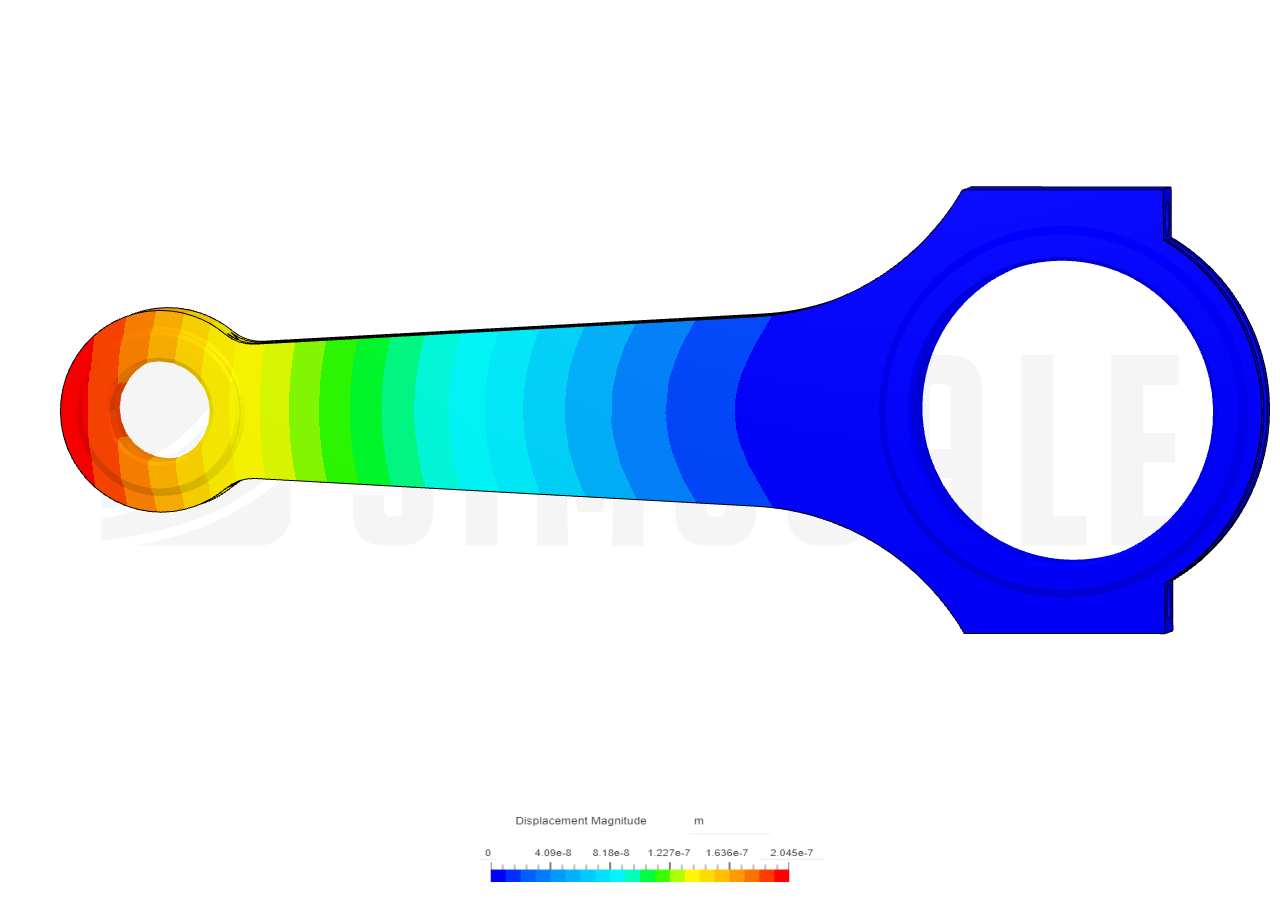 Tutorial 1: Connecting rod stress analysis image