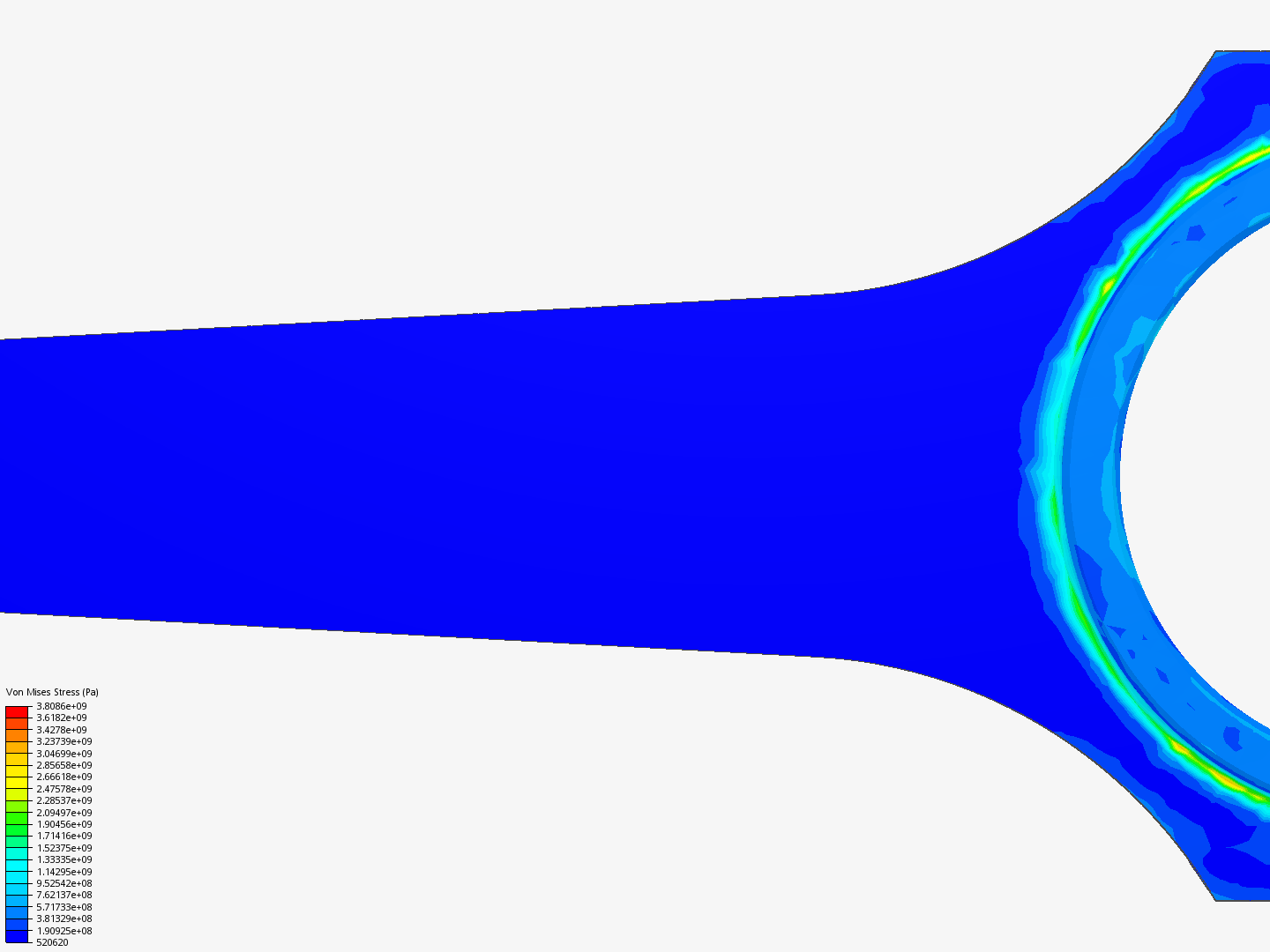 Tutorial 1: Connecting rod stress analysis image