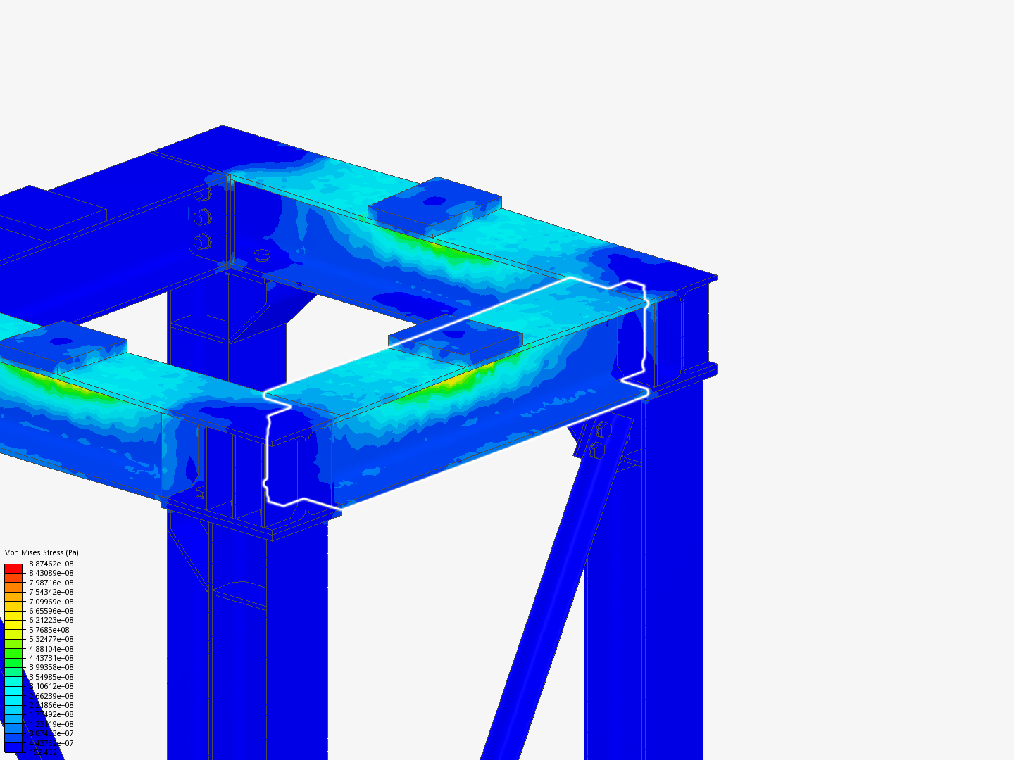 Structure GHR with supports image