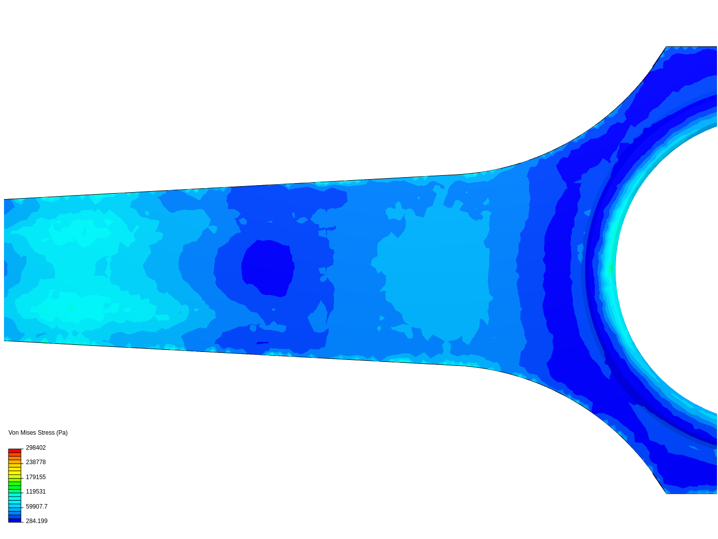 Tutorial 1: Connecting rod stress analysis image