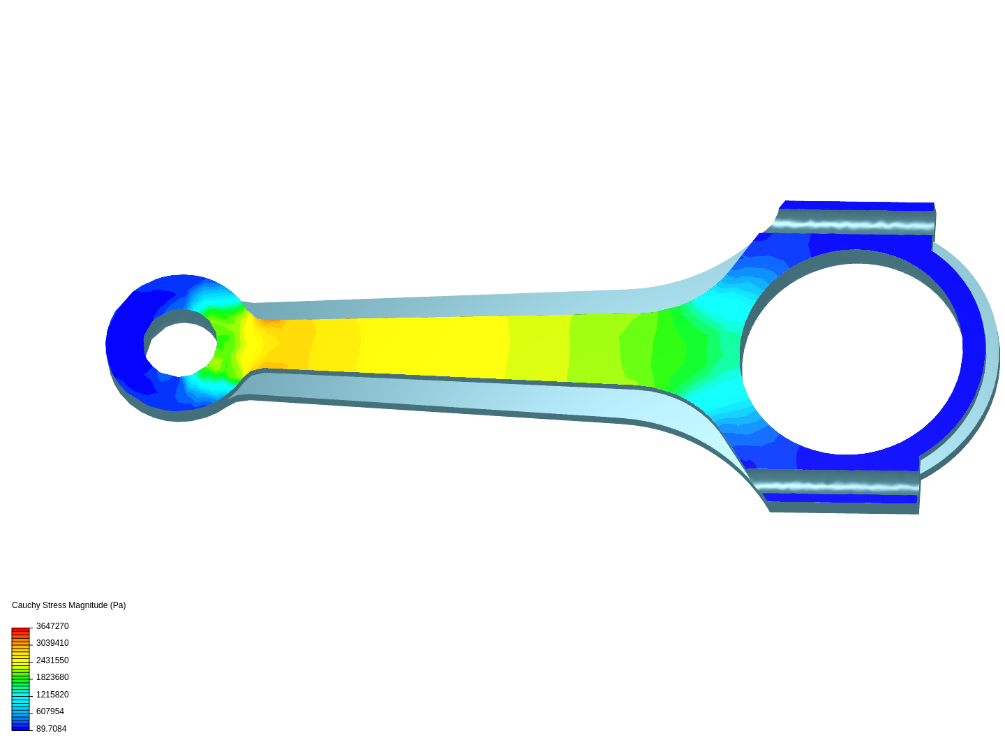 Tutorial 1: Connecting rod stress analysis image