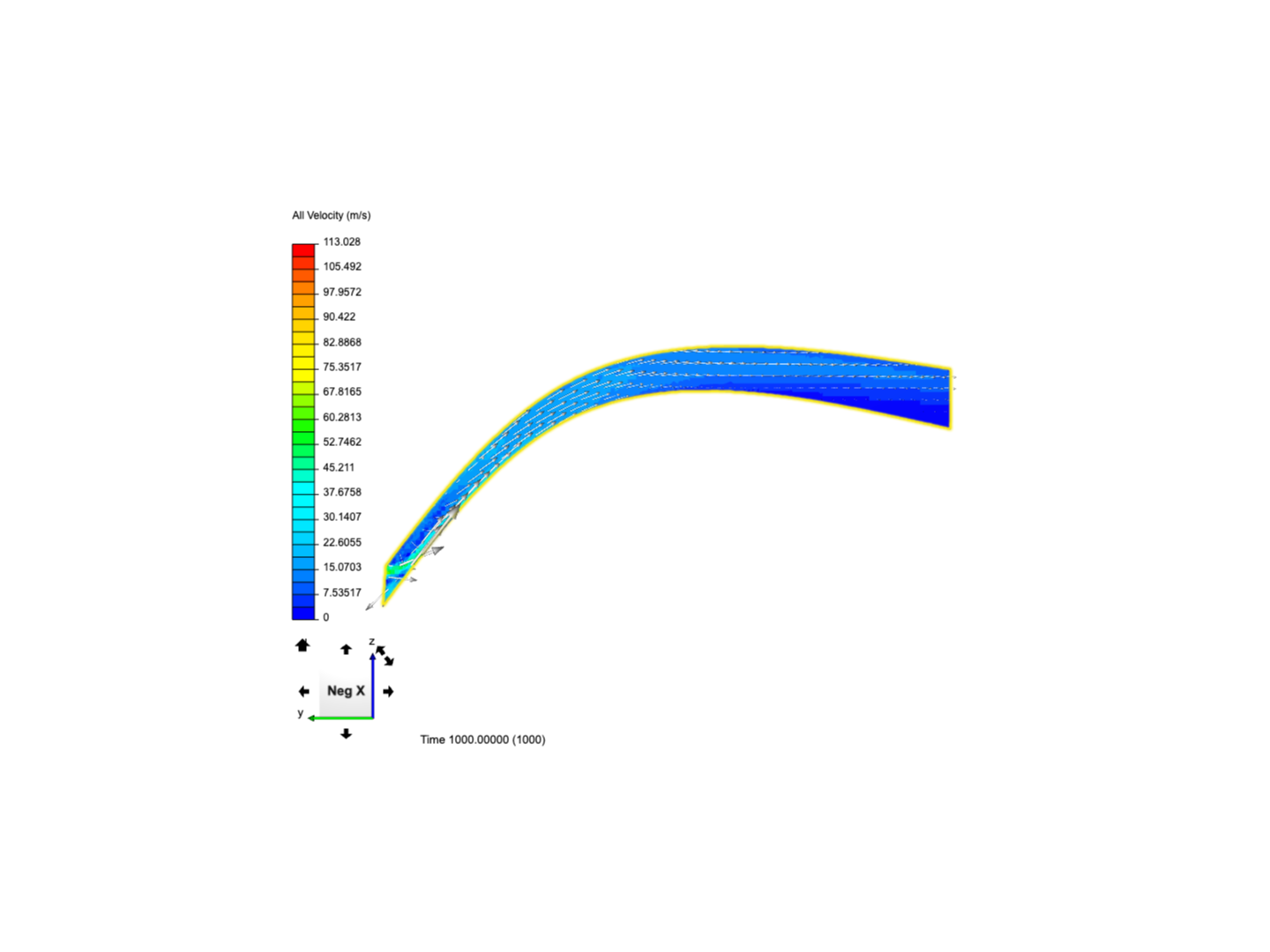 curved piping @116 DEGREES image