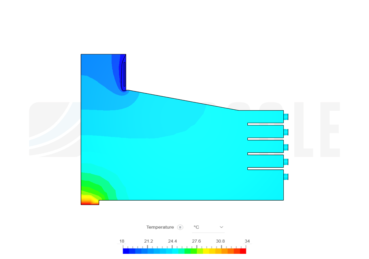 Simulation du bassin de stockage image