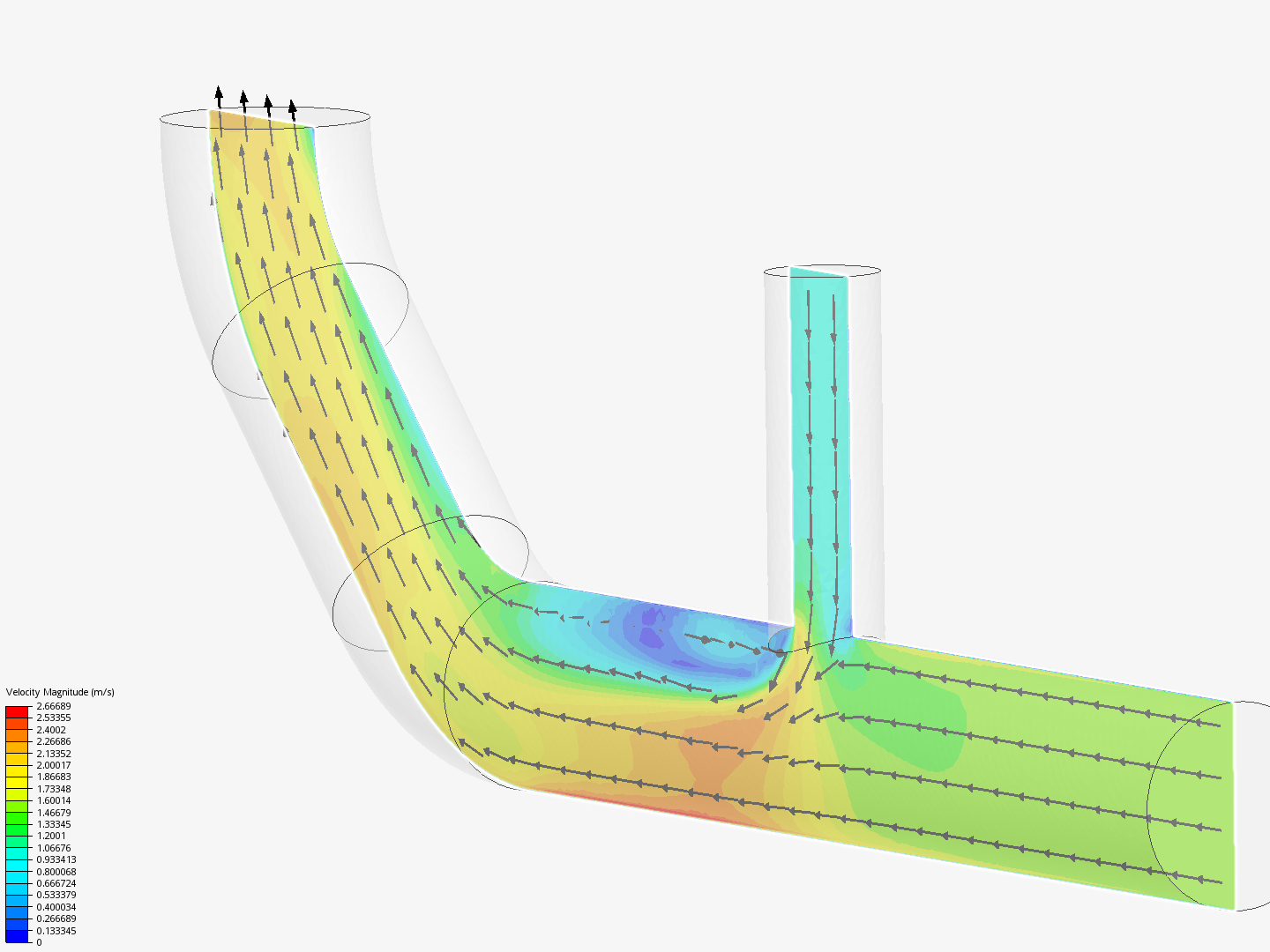 Tutorial 2: Pipe junction flow image