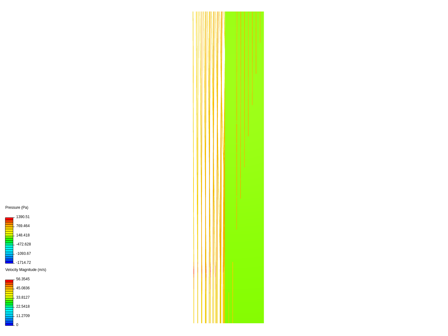 Aerodynamics of spoiler at -8 degrees image