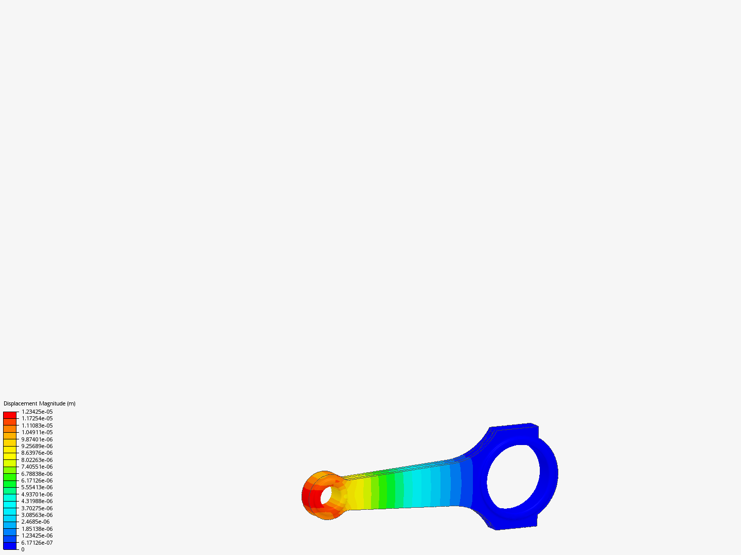 Tutorial 1: Connecting rod stress analysis image