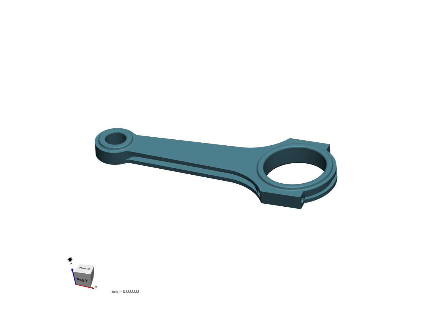 Tutorial 1: Connecting rod stress analysis image