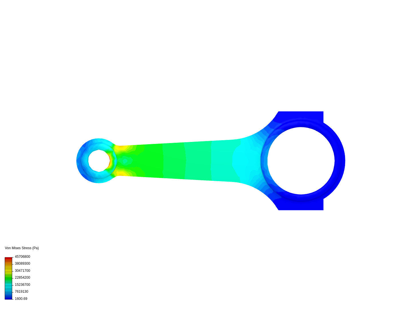 Tutorial 1: Connecting rod stress analysis image