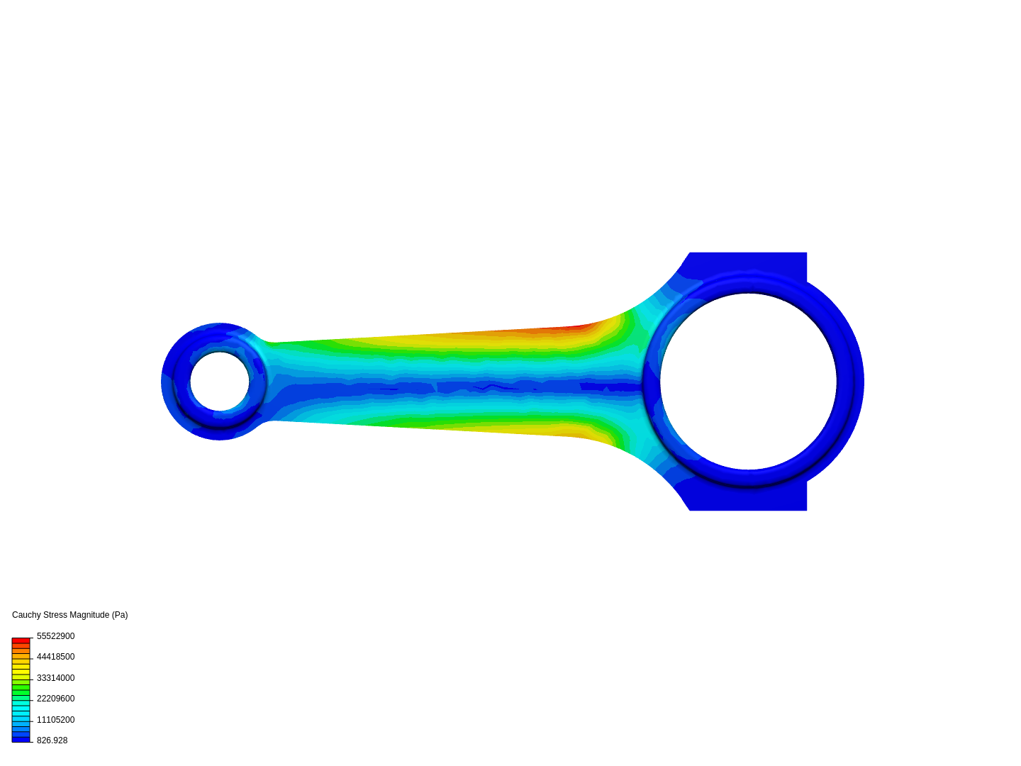 Tutorial 1: Connecting rod stress analysis image