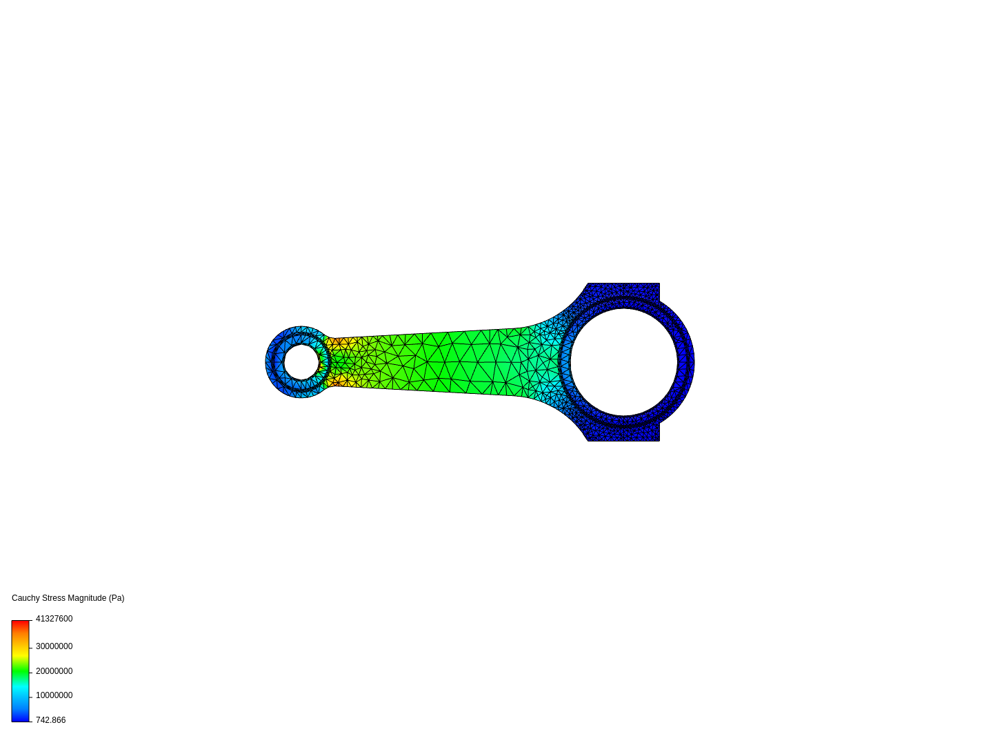 Tutorial 1: Connecting rod stress analysis image