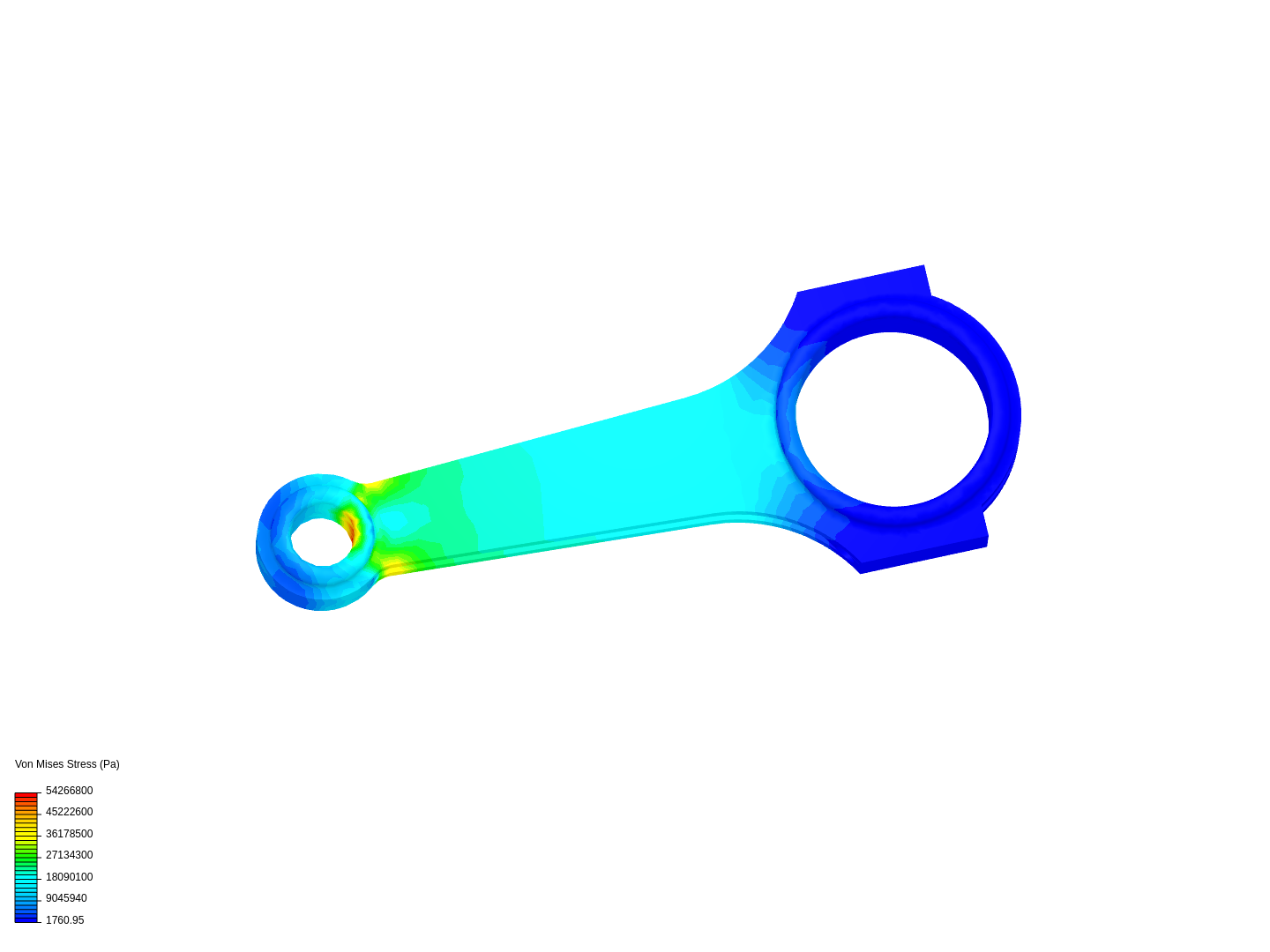 Tutorial 1: Connecting rod stress analysis image