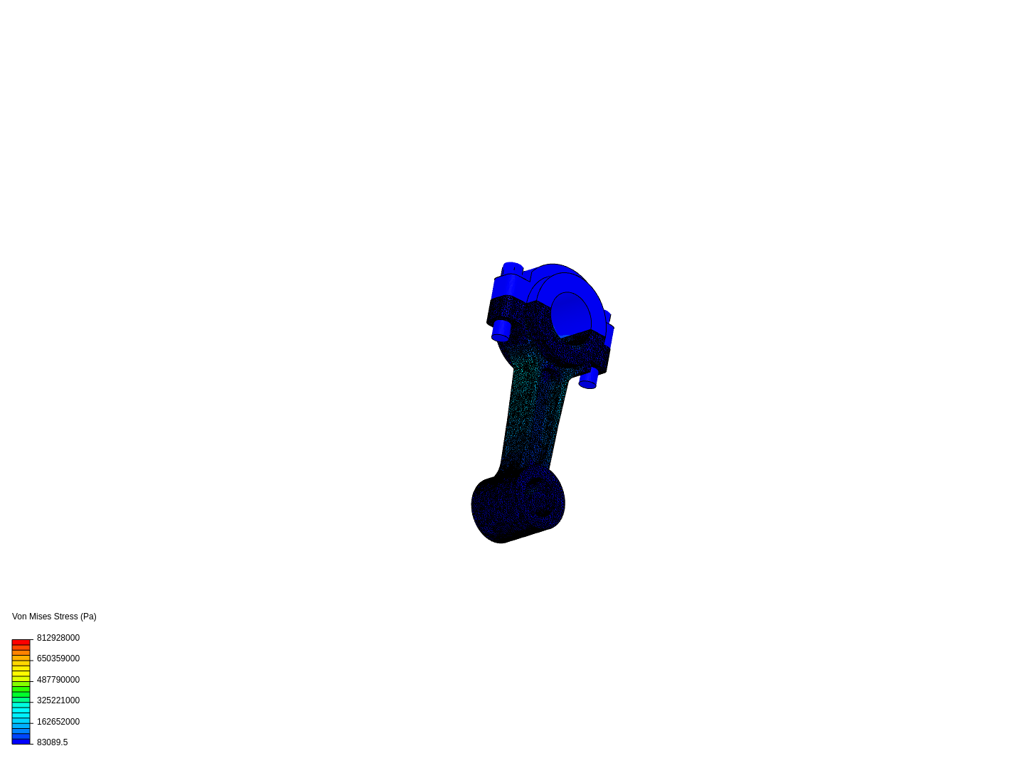 Tutorial 1: Connecting rod stress analysis image