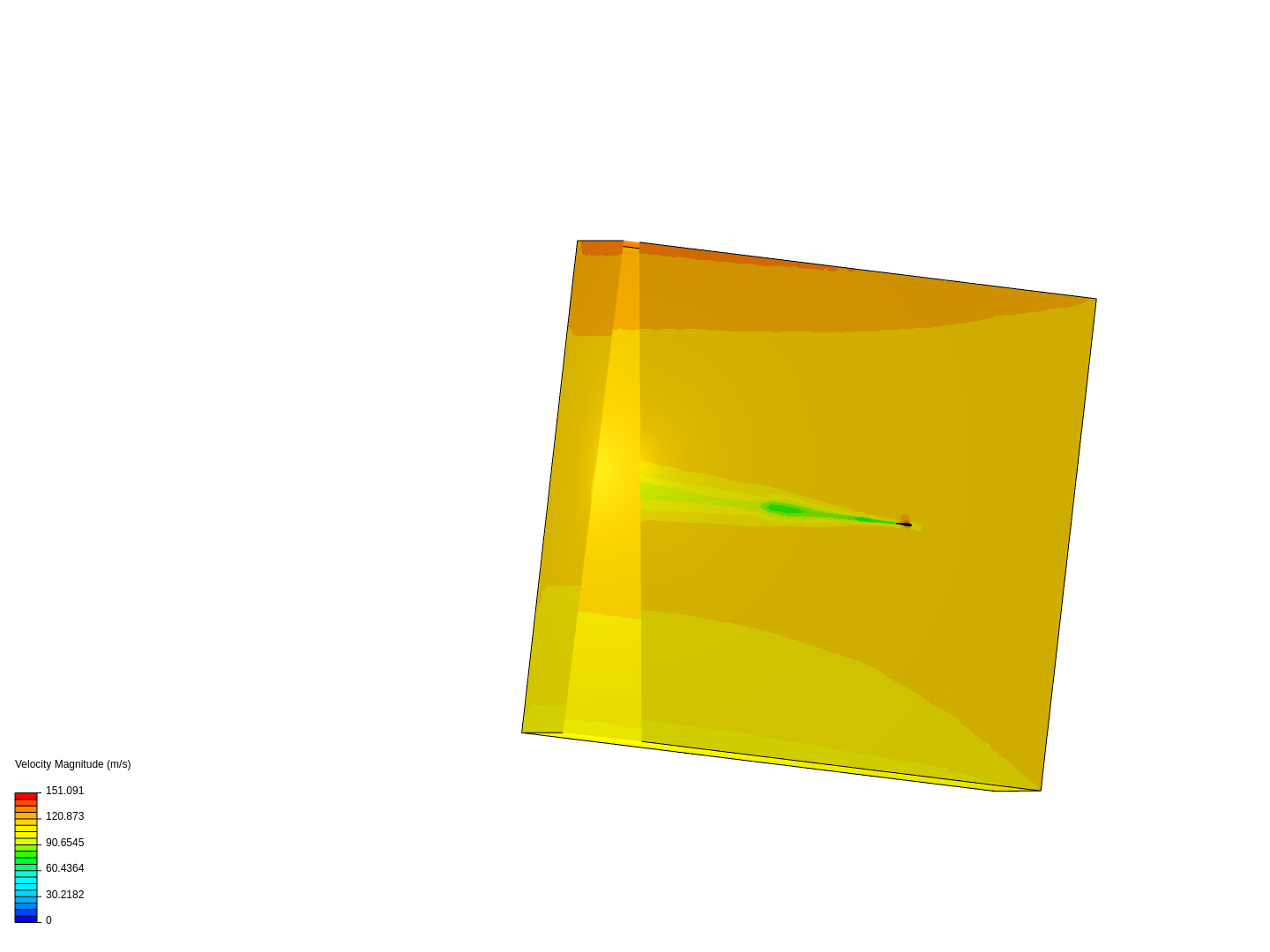 Tutorial: Compressible Flow Around a Wing image