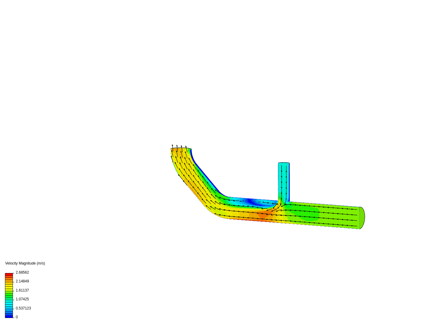 Lesson 1 - Tutorial 2: Pipe junction flow image