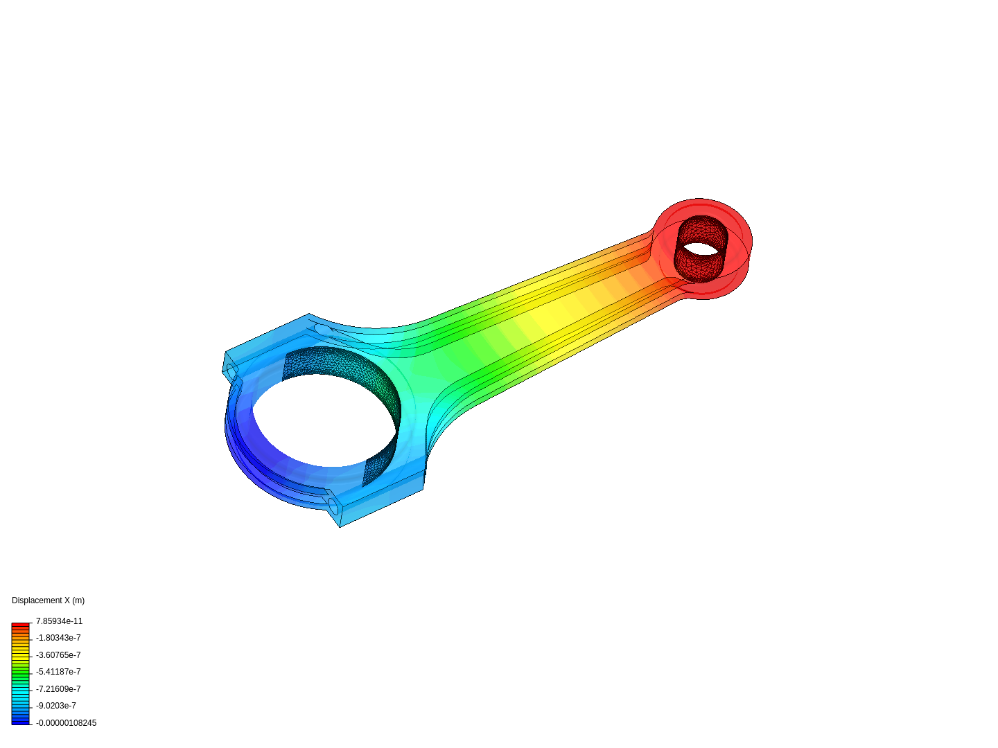 Tutorial 1: Connecting rod stress analysis image