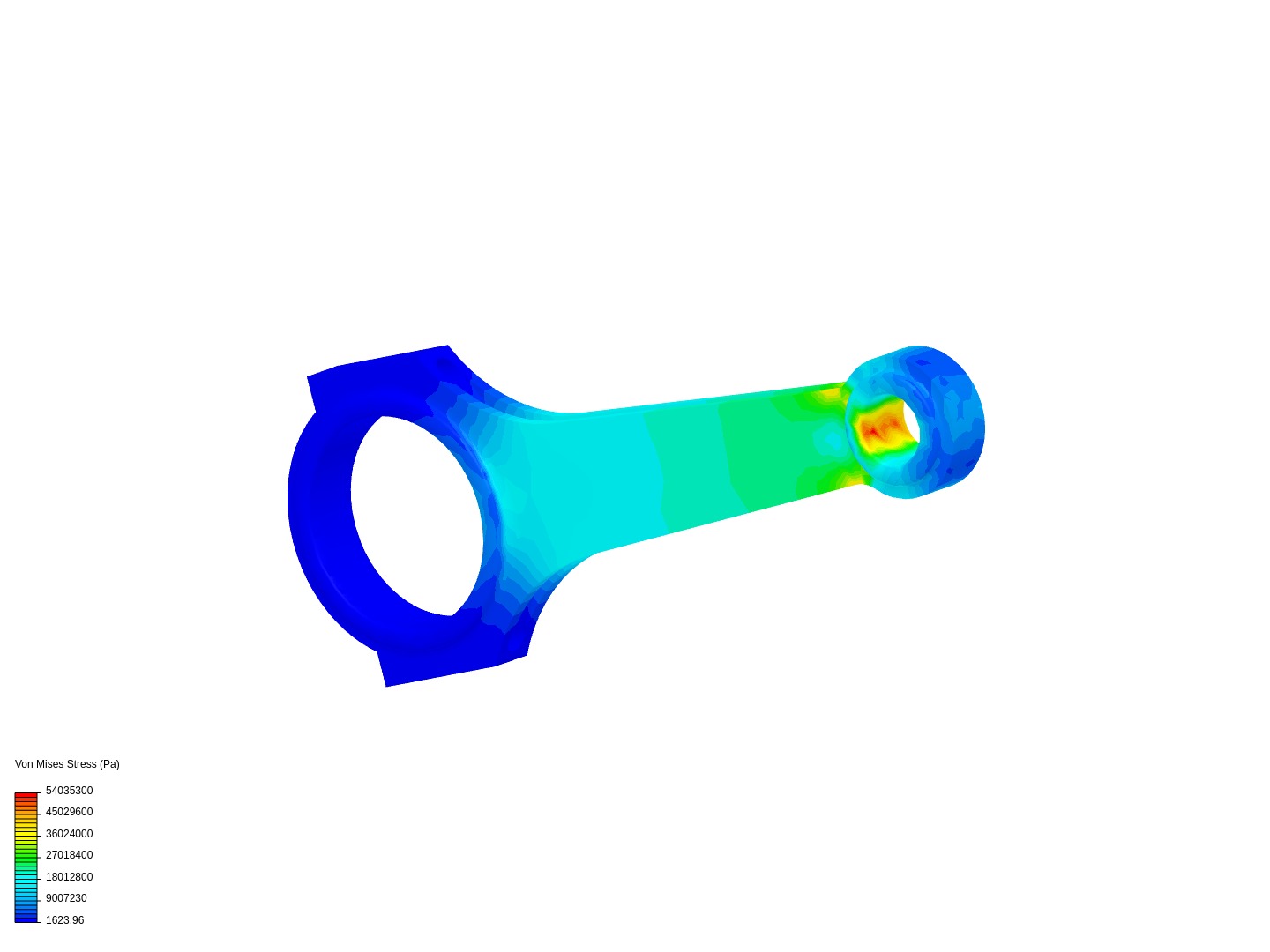 Tutorial 1: Connecting rod stress analysis image