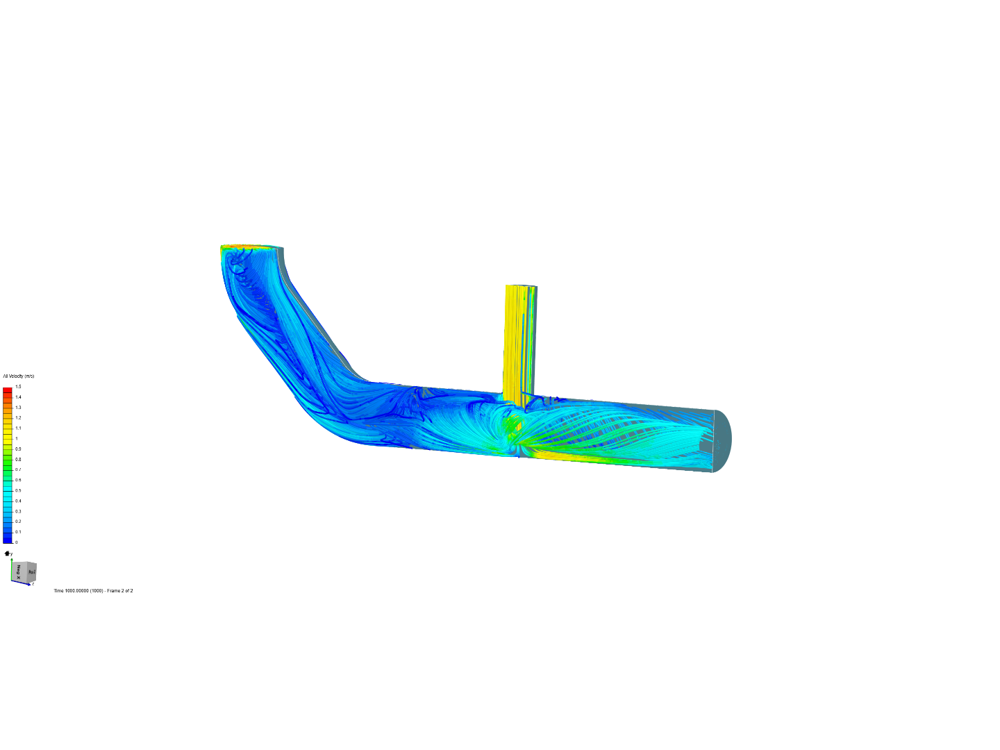 Tutorial 2: Pipe junction flow image