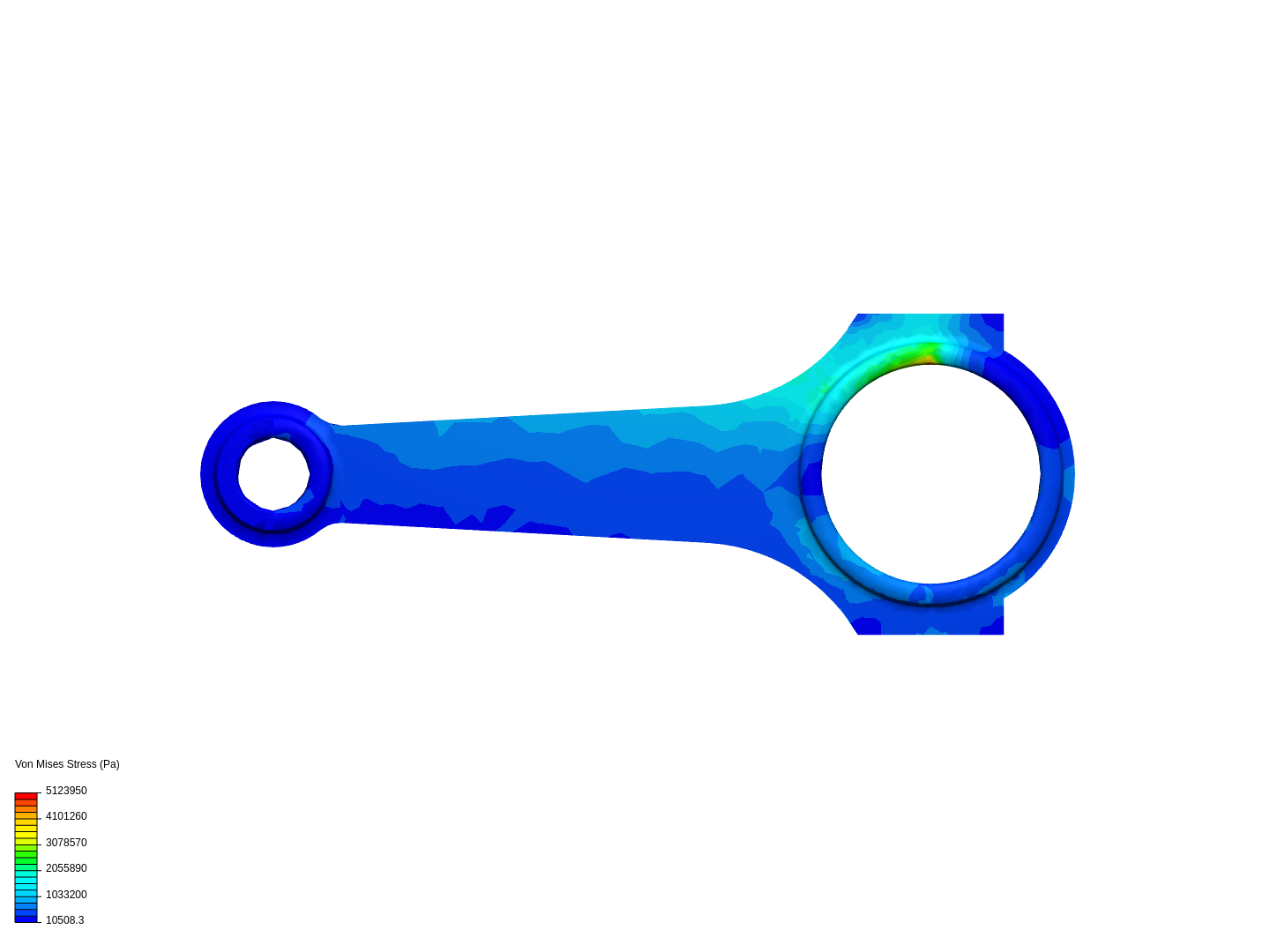 Tutorial 1: Connecting rod stress analysis image