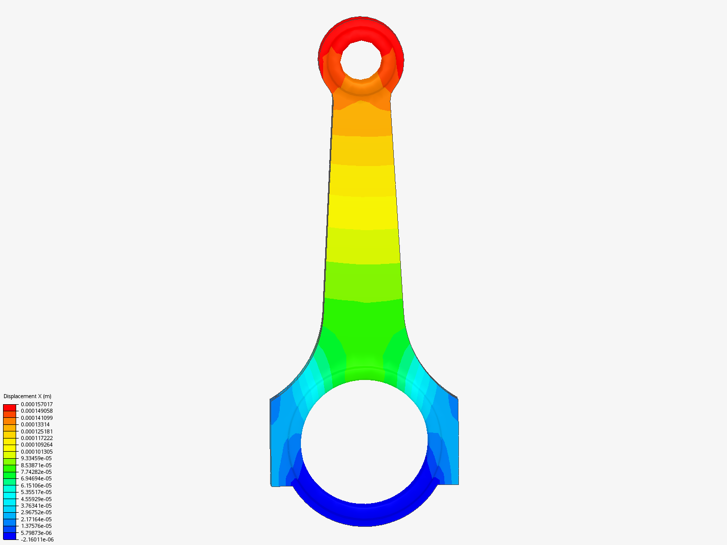 Tutorial 1: Connecting rod stress analysis image