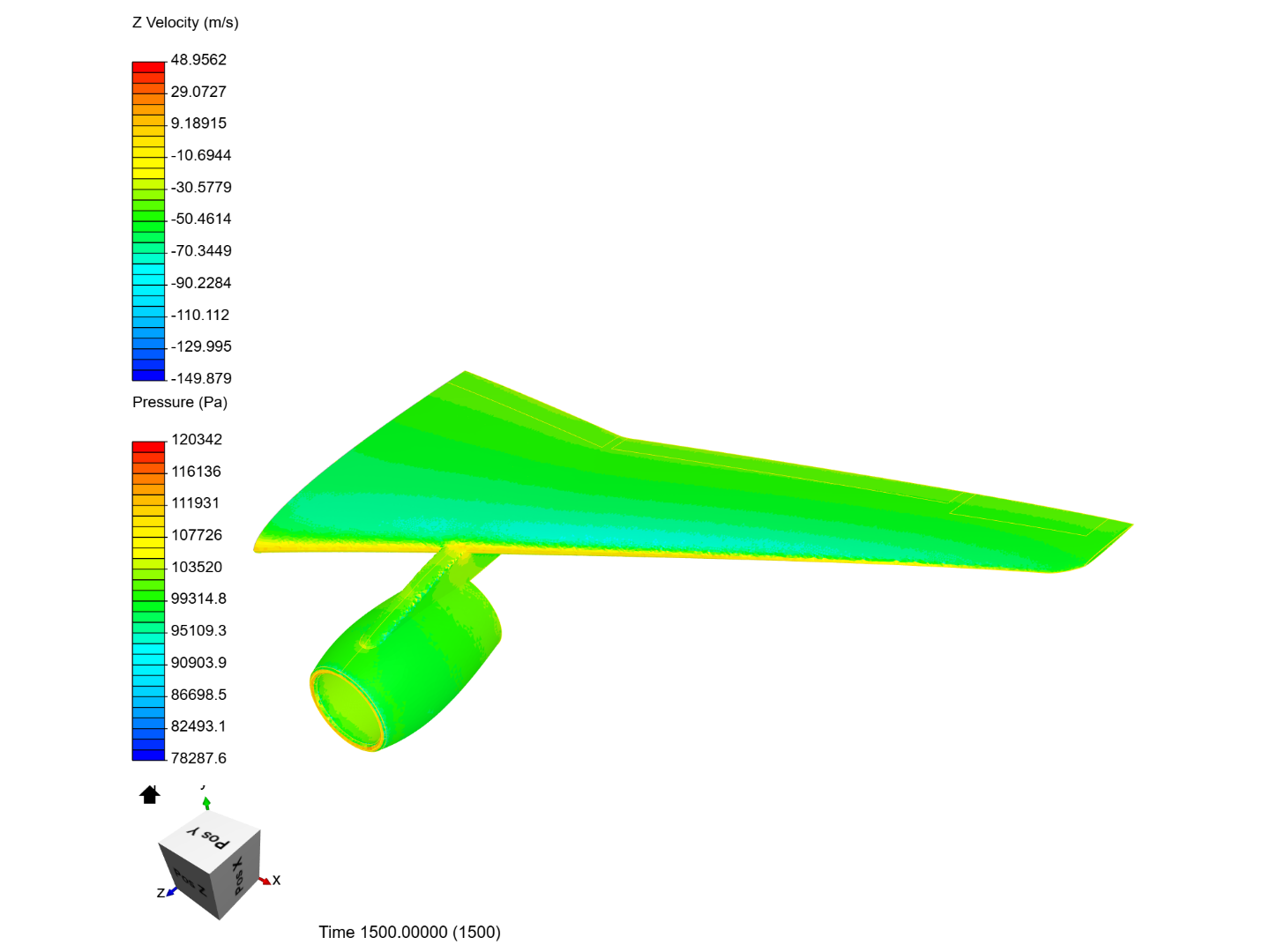 Tutorial: Compressible Flow Around a Wing image