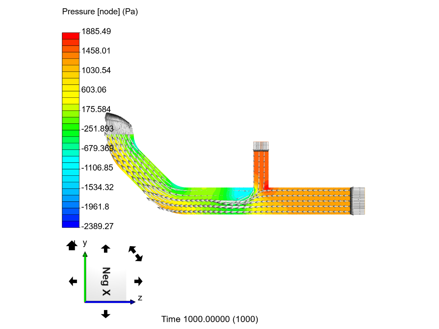 Tutorial 2: Pipe junction flow image