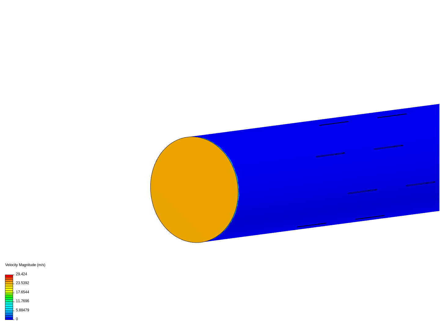 00deg Bent Fin Pressure Drop Test image