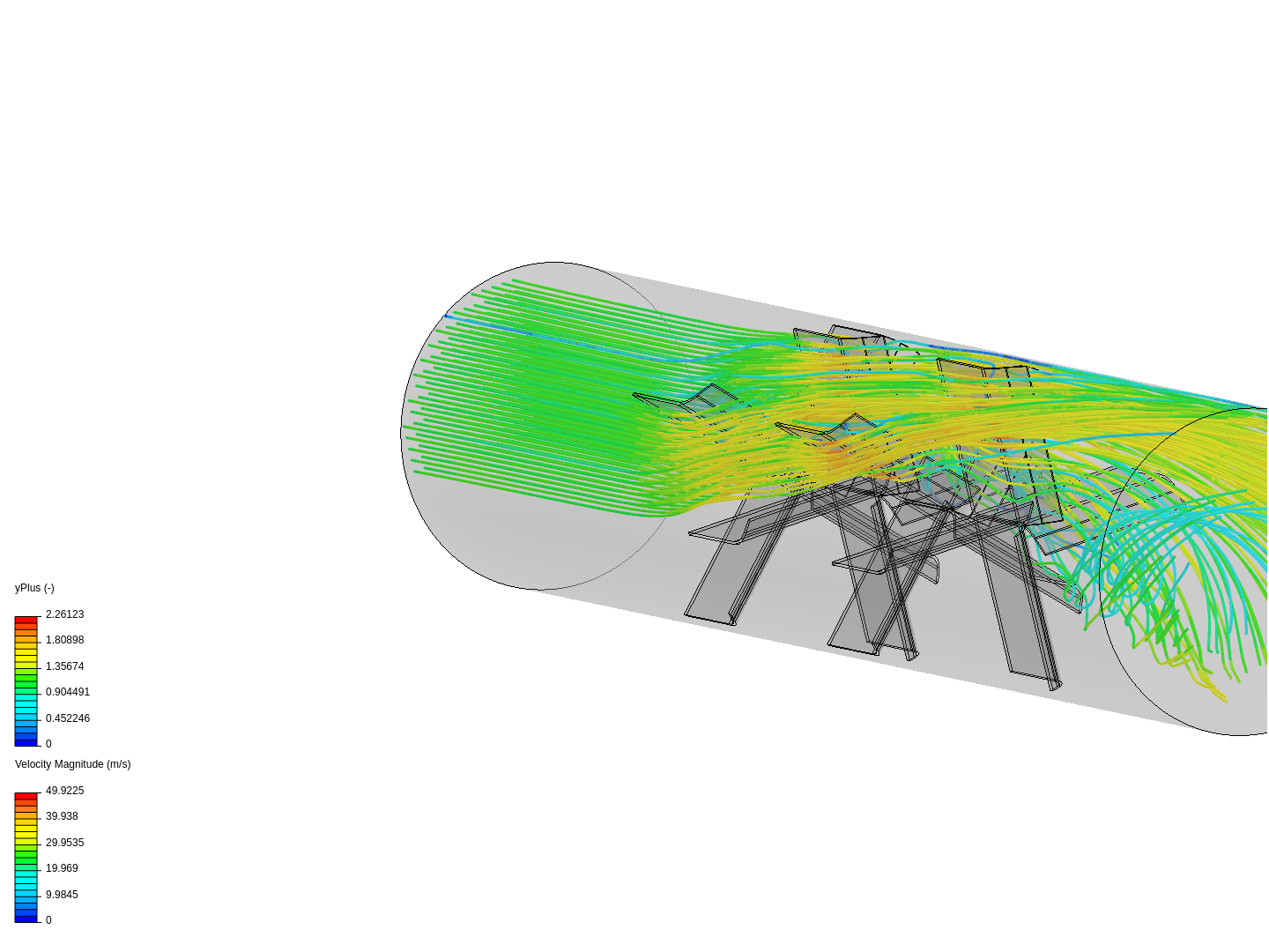 45deg Bent Fin Pressure Drop Test image