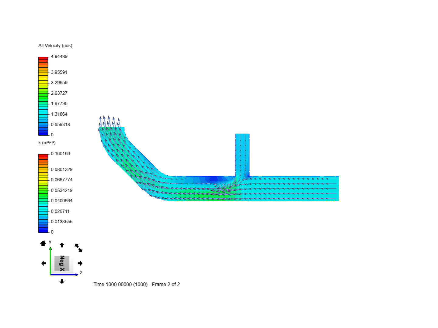 Tutorial 2: Pipe junction flow image