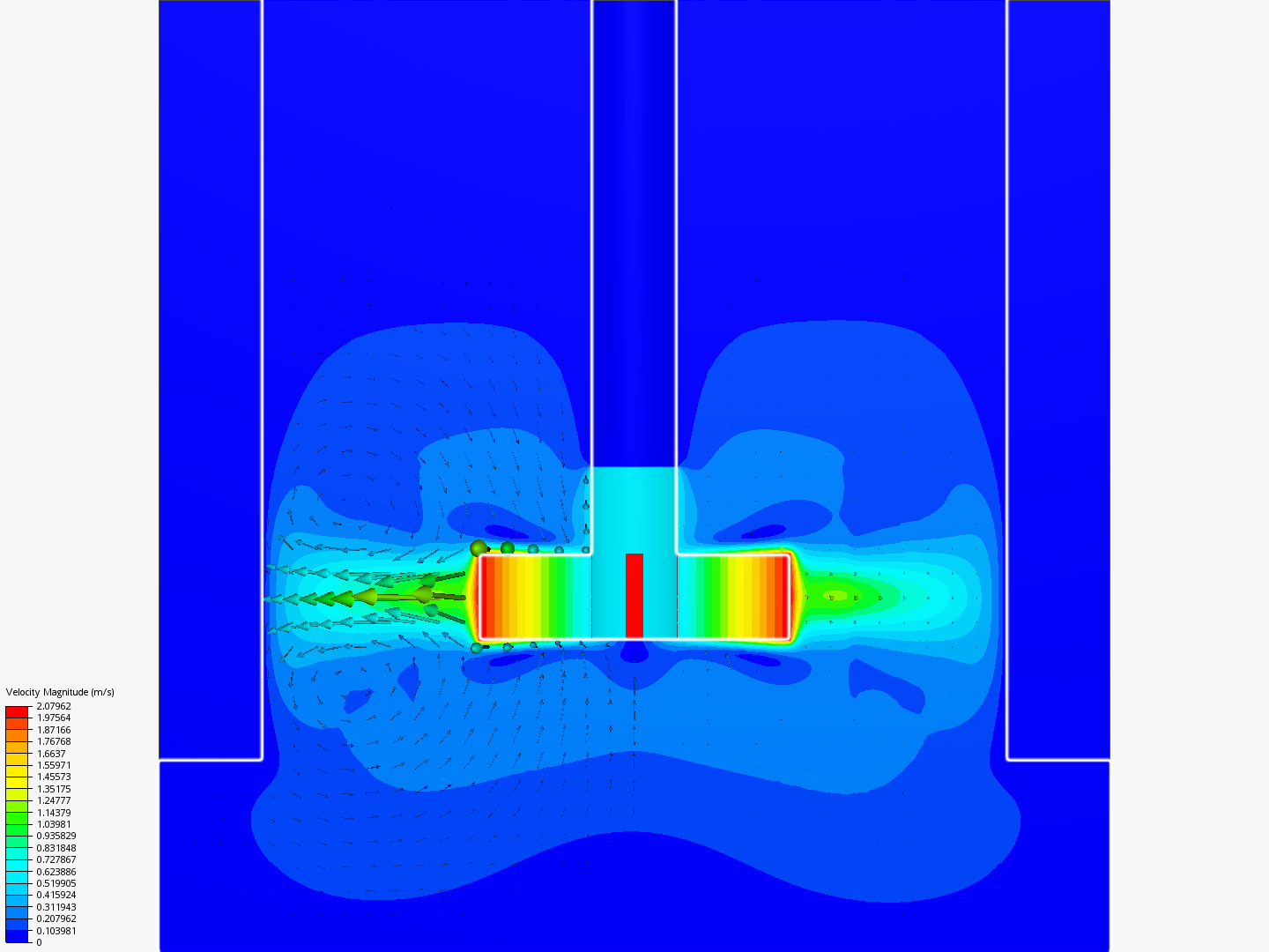 Small stirred tank with baffle - Copy image