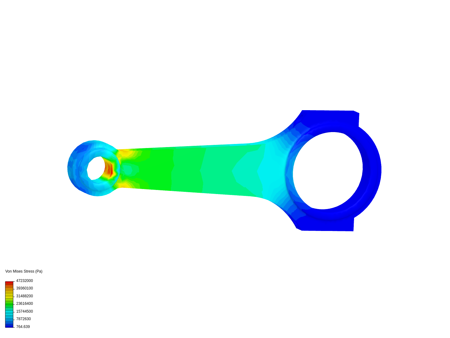 Tutorial 1: Connecting rod stress analysis image