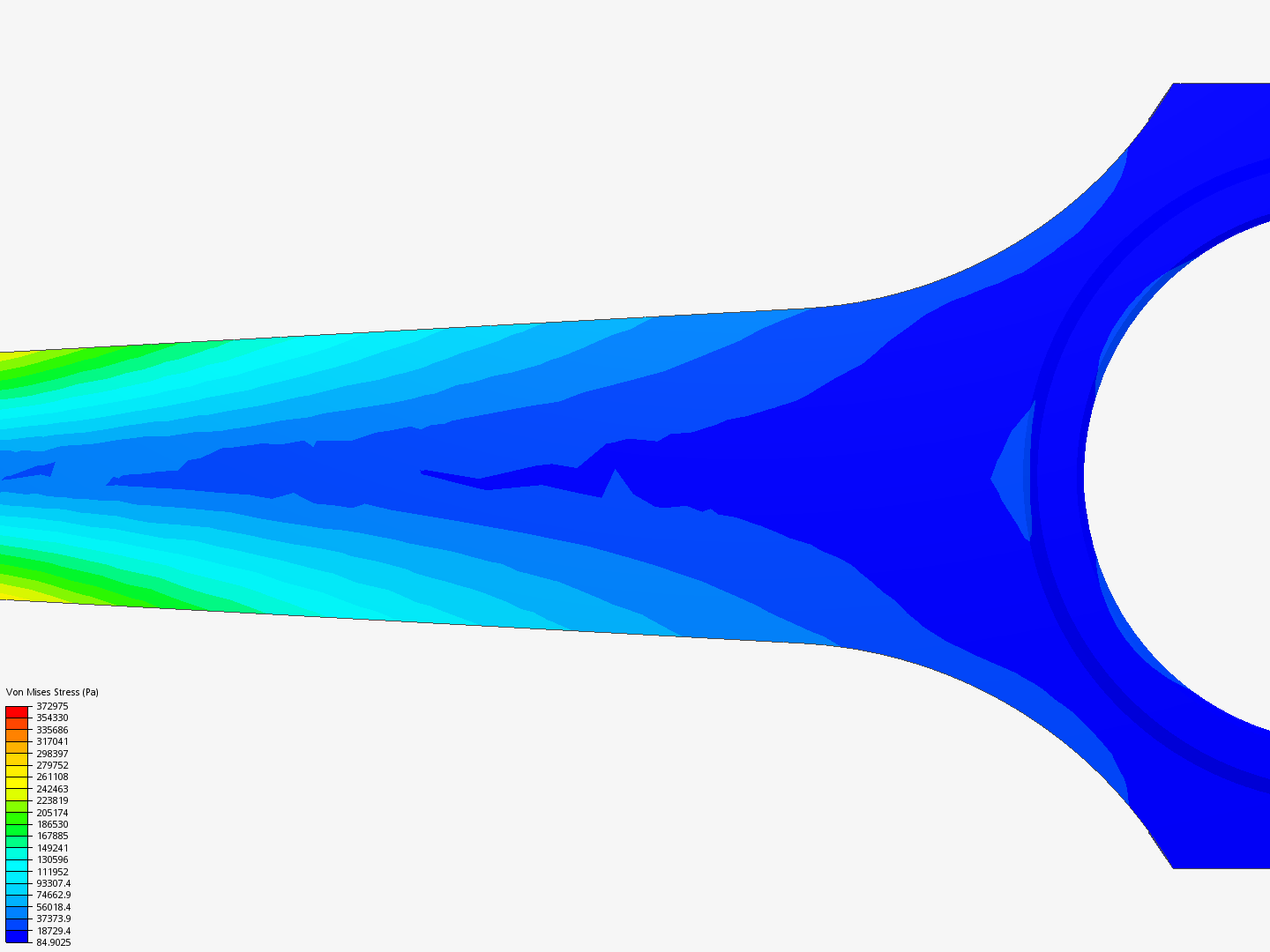 Tutorial 1: Connecting rod stress analysis image