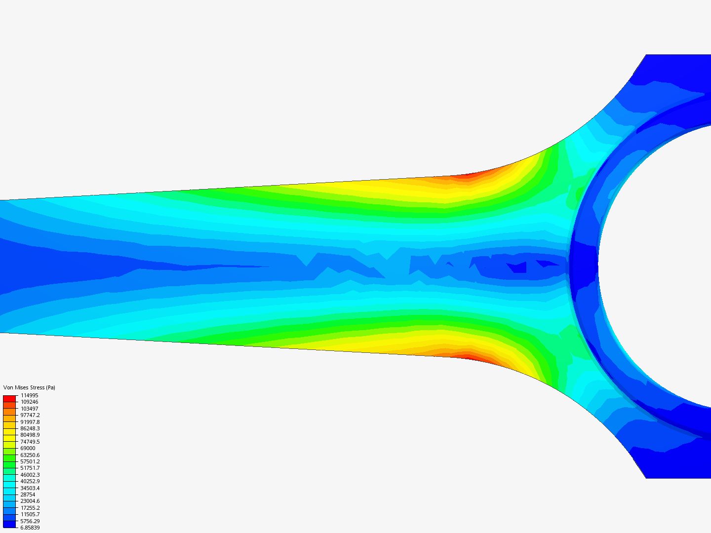 Tutorial 1: Connecting rod stress analysis image