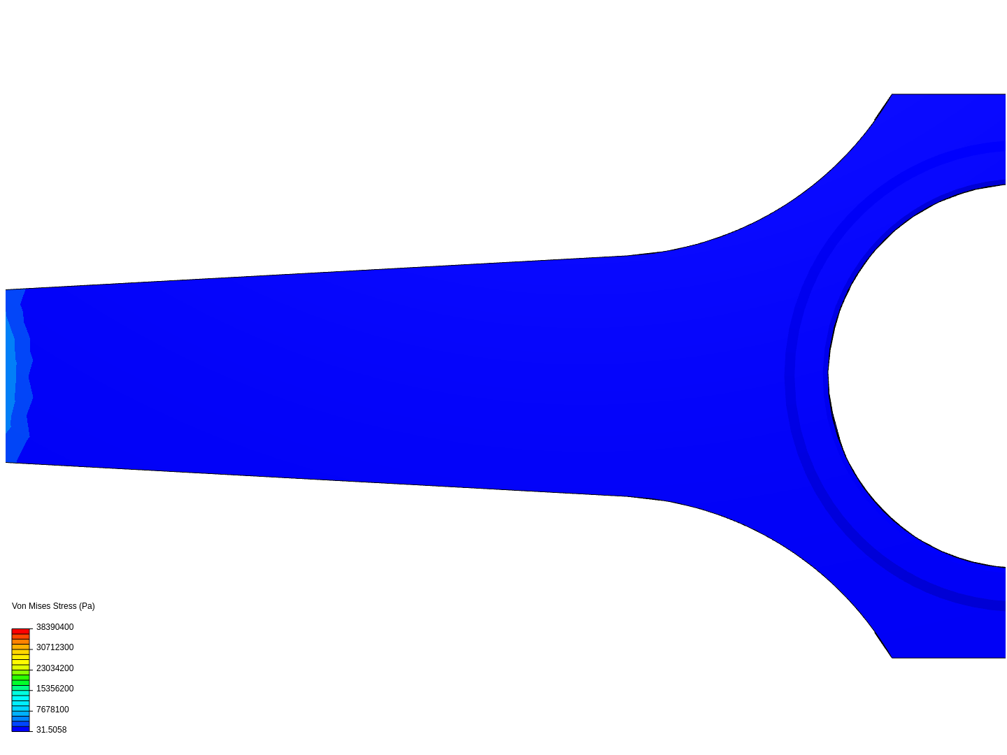 Tutorial 1: Connecting rod stress analysis image