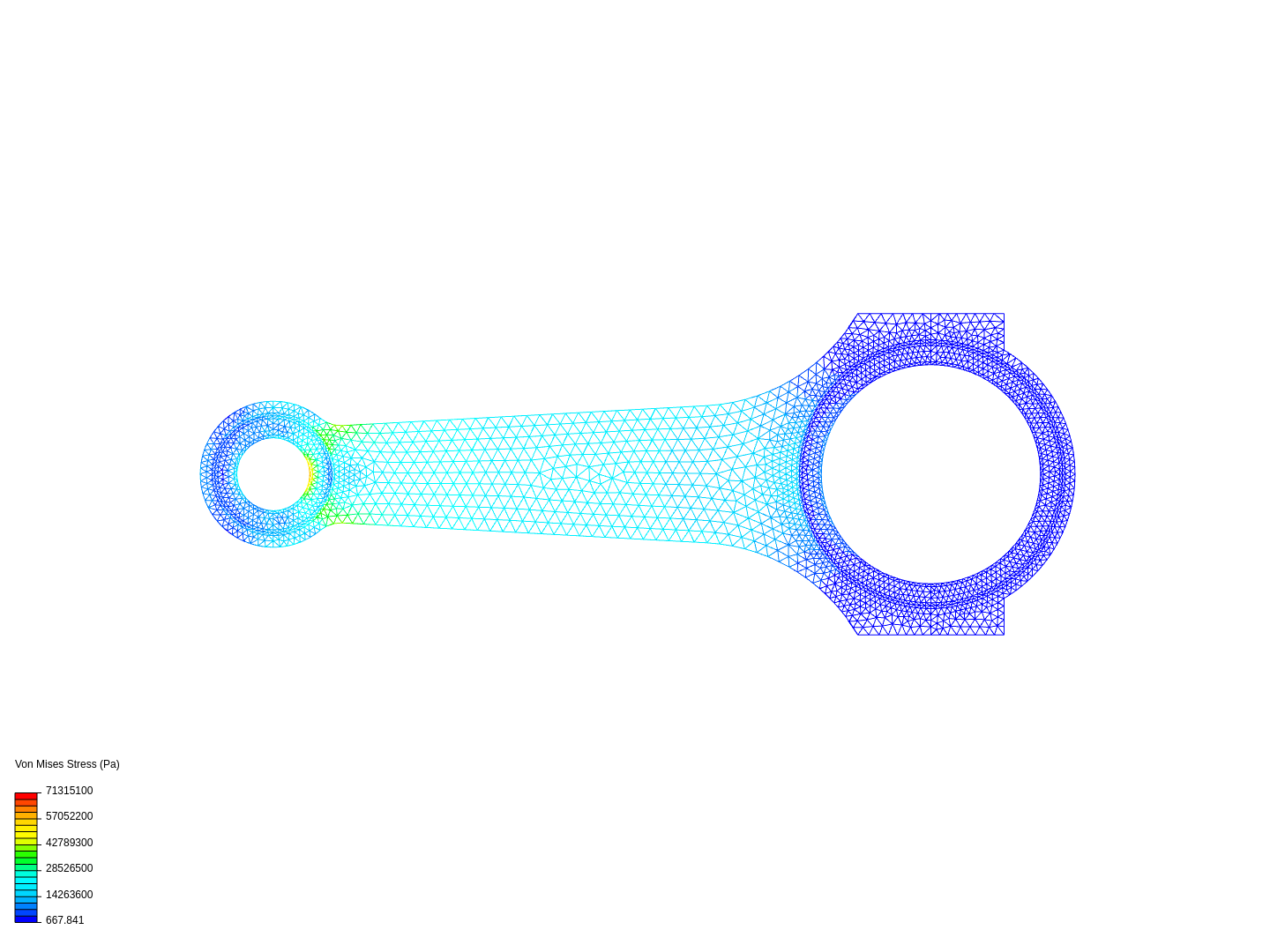 Tutorial 1: Connecting rod stress analysis image