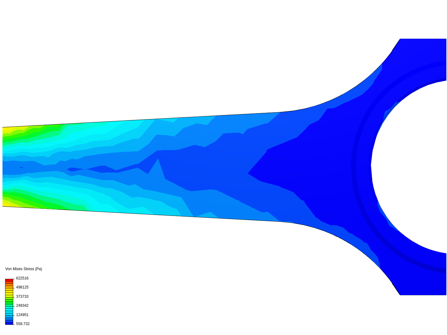 Tutorial 1: Connecting rod stress analysis image