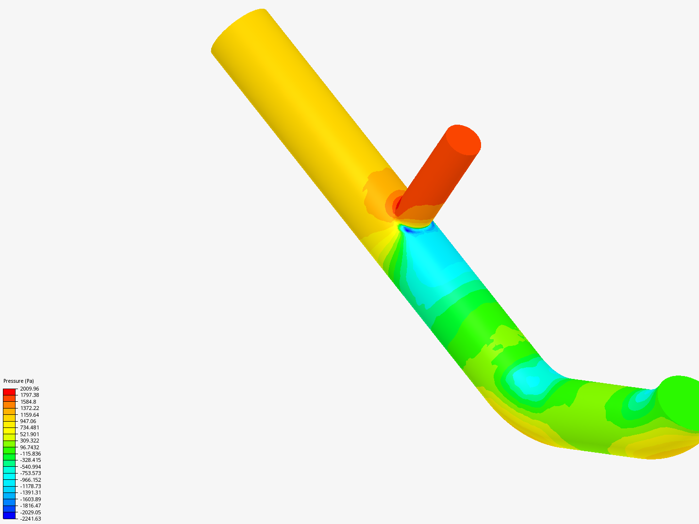 Tutorial 2: Pipe junction flow image