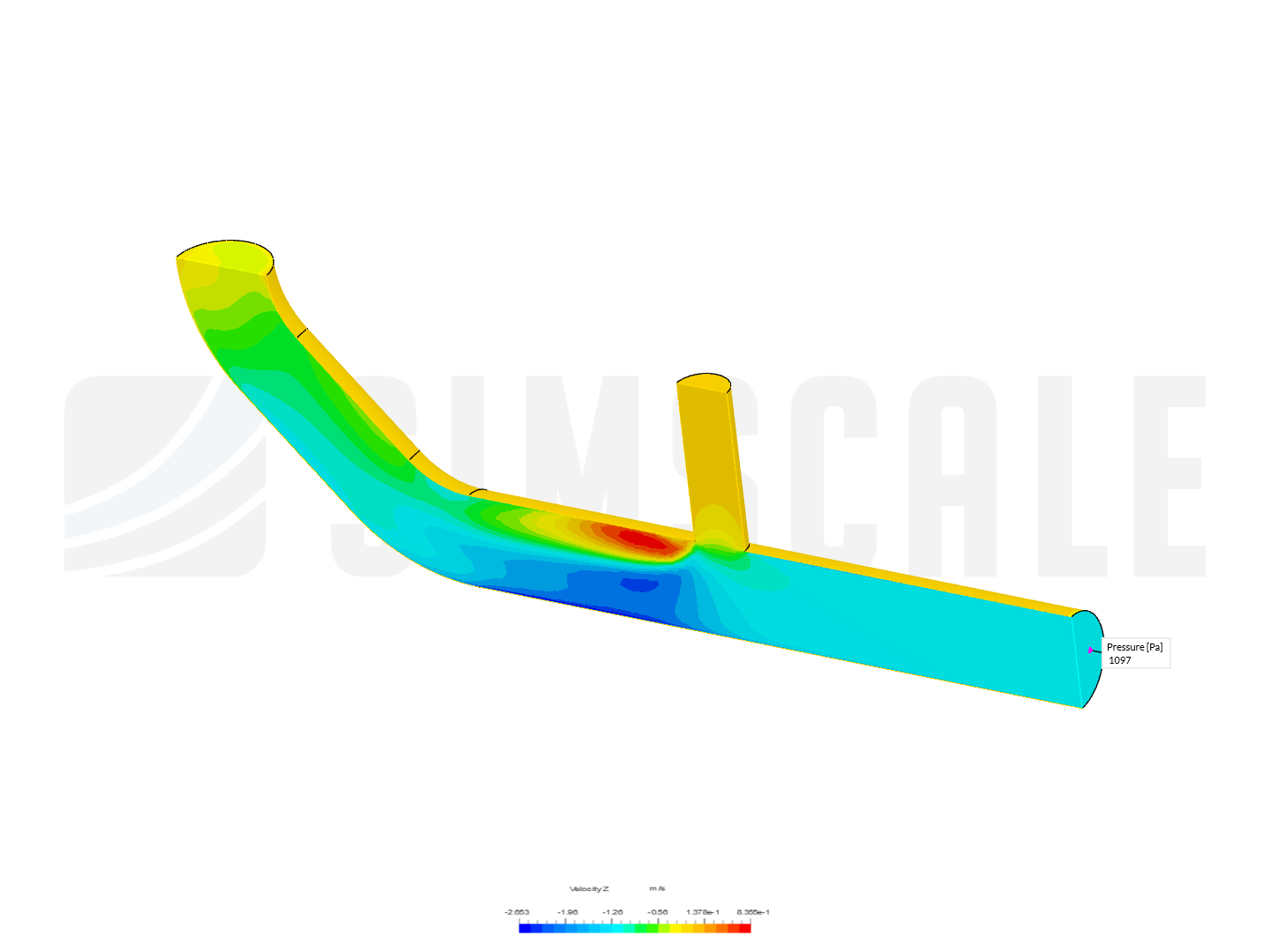 Tutorial 2: Pipe junction flow image