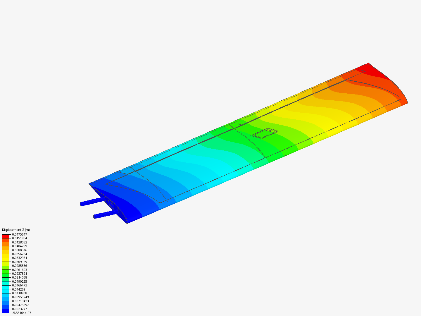 Left Wing Structural Analysis - Copy image