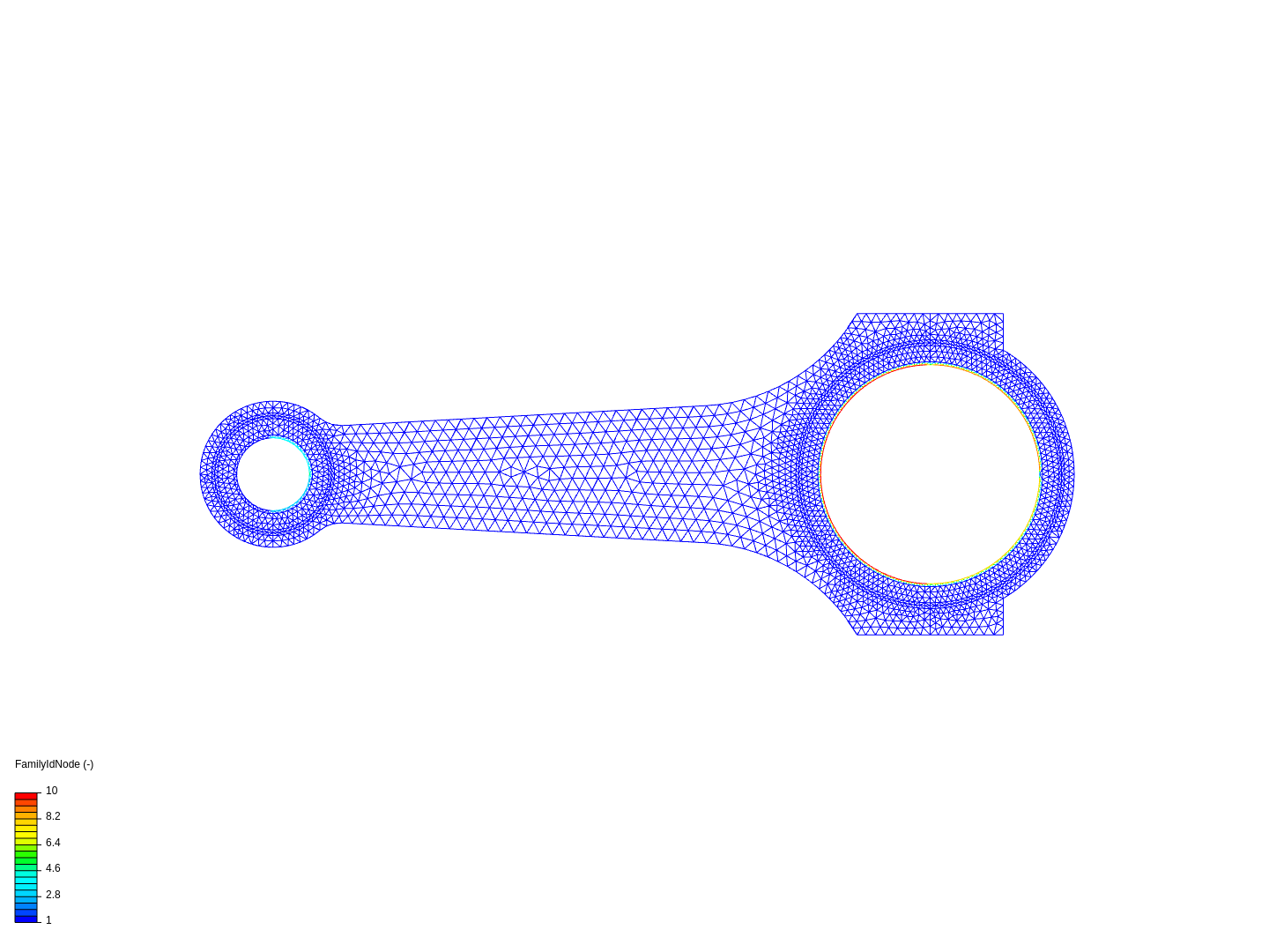 Tutorial 1: Connecting rod stress analysis image